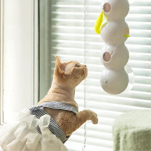 PurrWhirl – Interactive Cat Toy with Worm Motion