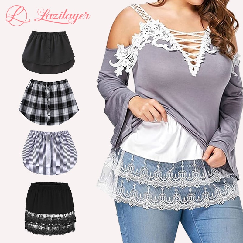 LaziLayer™ Layering Shirt Extender