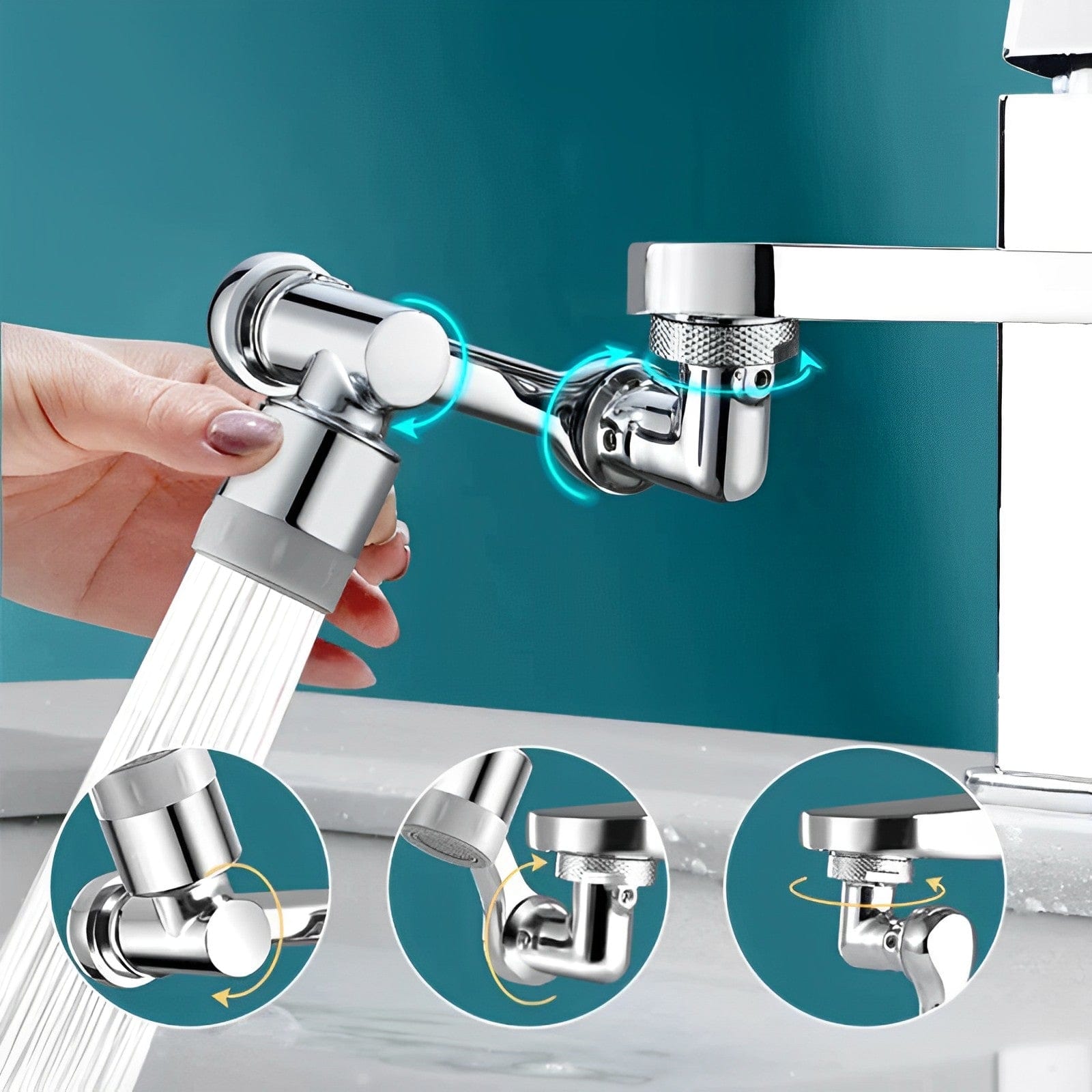 FlexFlow™ Rotating Faucet Extension