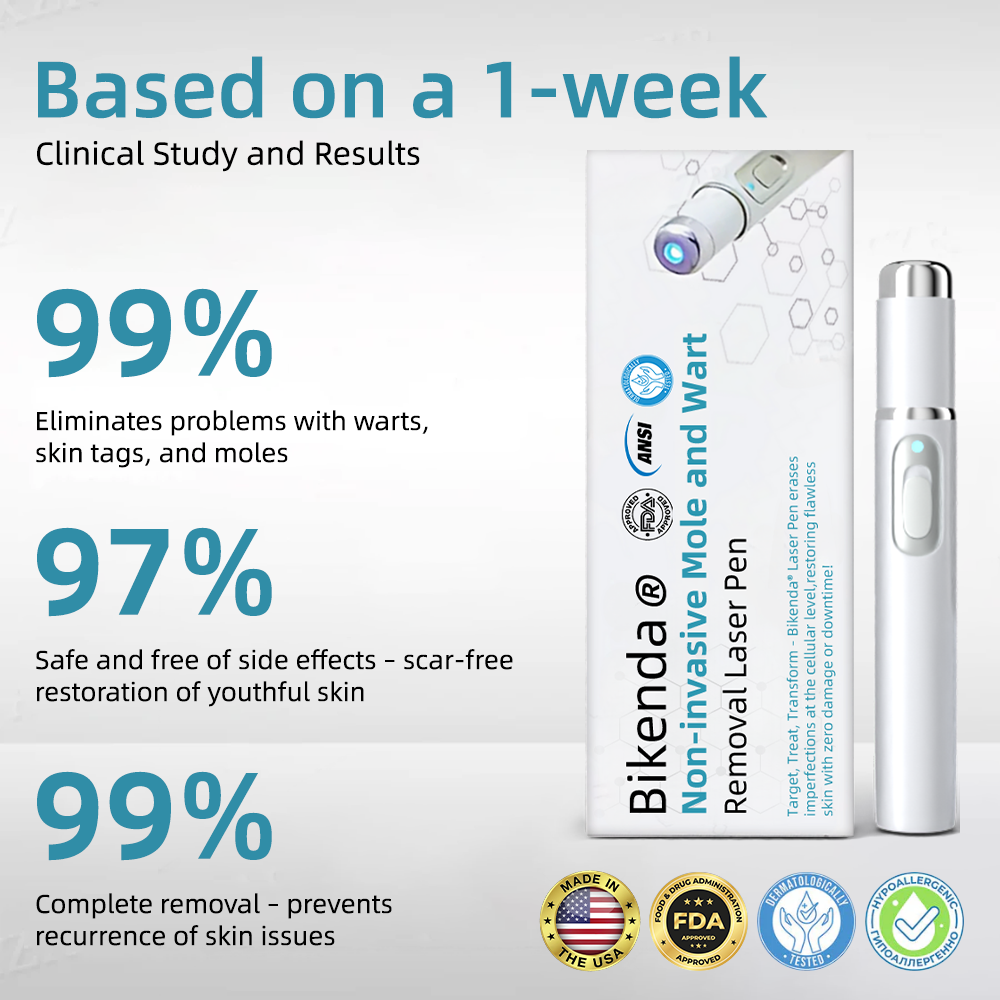 Vermoila® Non-Invasive Mole and Wart Removal Laser Pen Promax