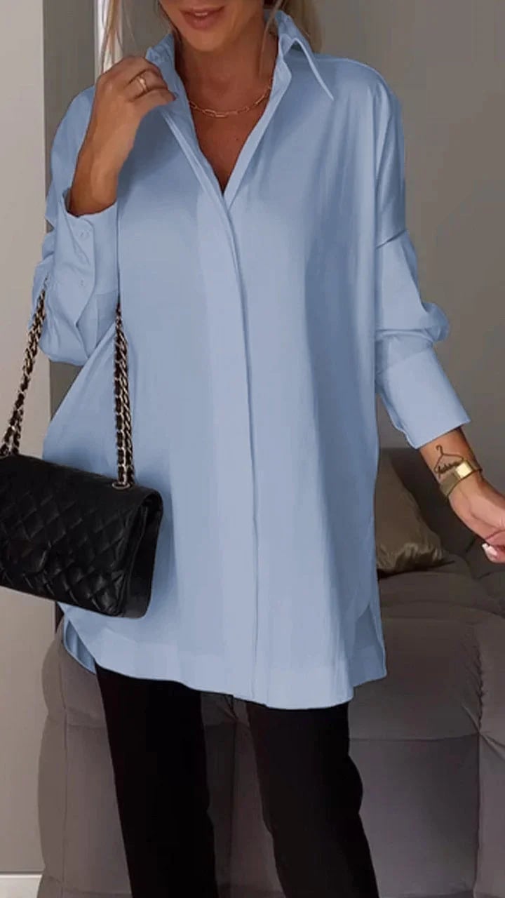 Hillary™ Long polo blouse