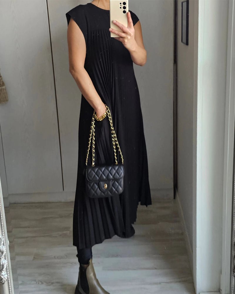 Destiny™ Elegant Pleated Dress