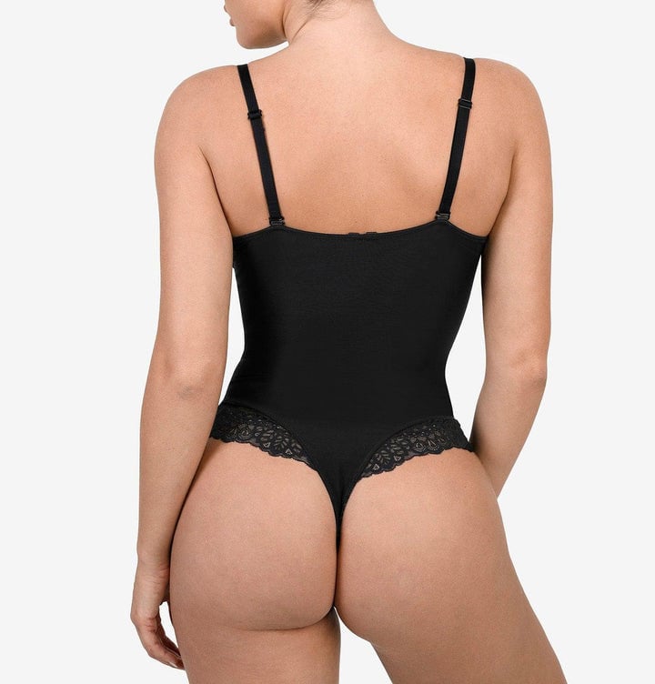 Margaretha™ Lace Thong Bodysuit