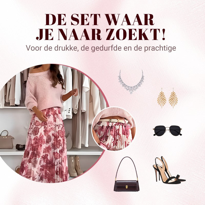 Bella™ Blouse and Skirt Set