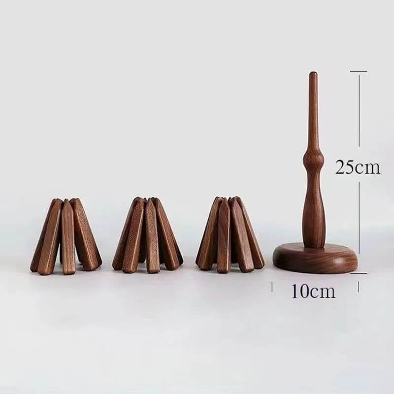 Artistic Walnut Placemat