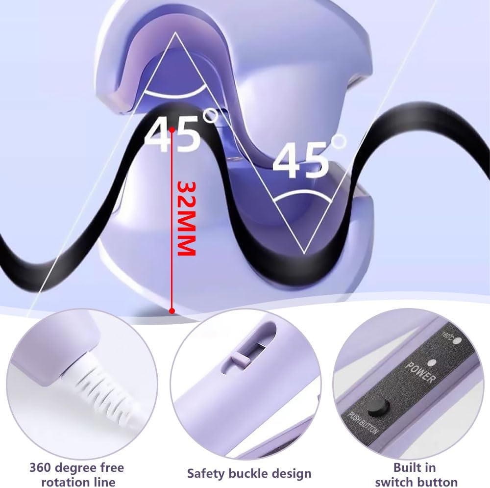 Curluxe™ | Create Frizz-Free French Curls Effortlessly