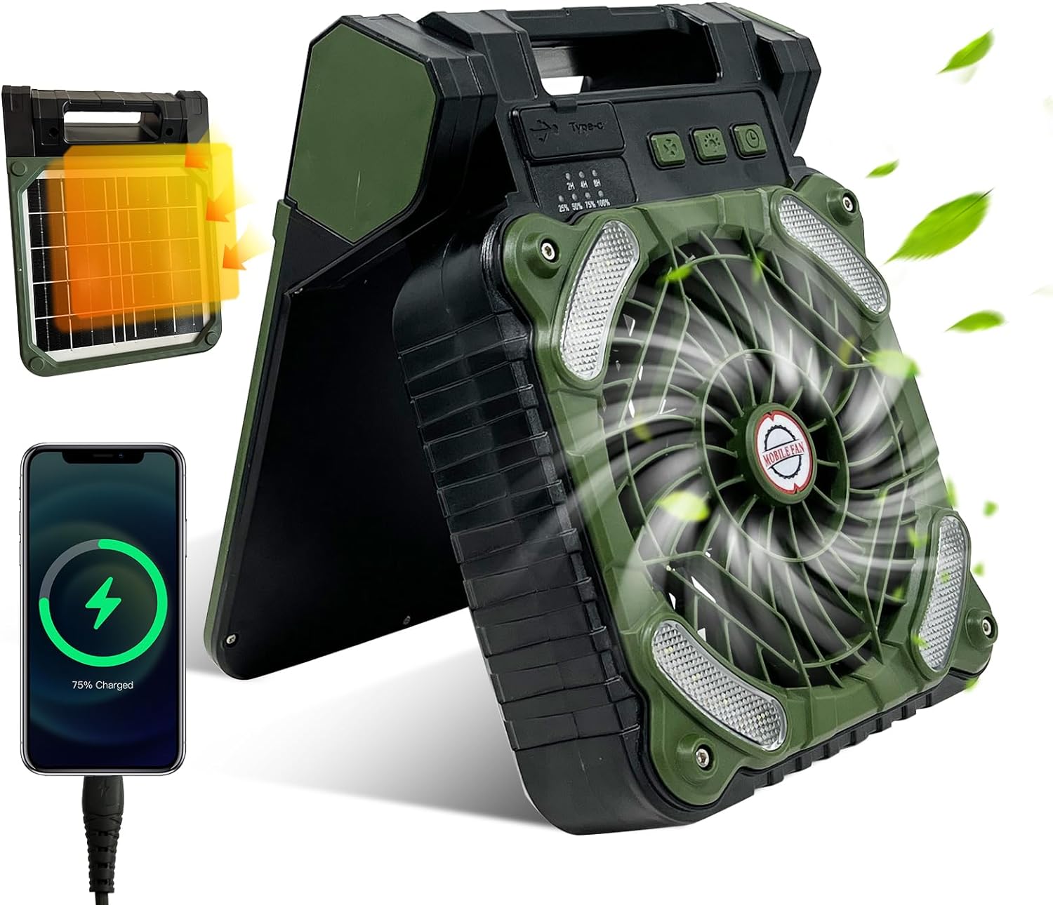 SunFan™ Solar Camping Companion