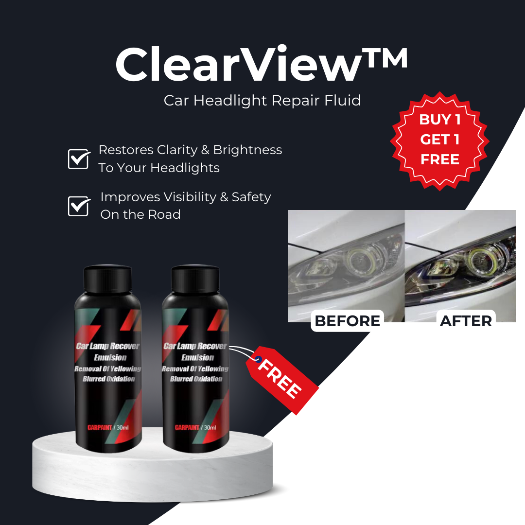Last Day 1+1 FREE🔥 | ClearView™ Headlight Repair Fluid