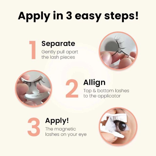 Snap-On Natural Volume – InstaLash Magnetic Kit