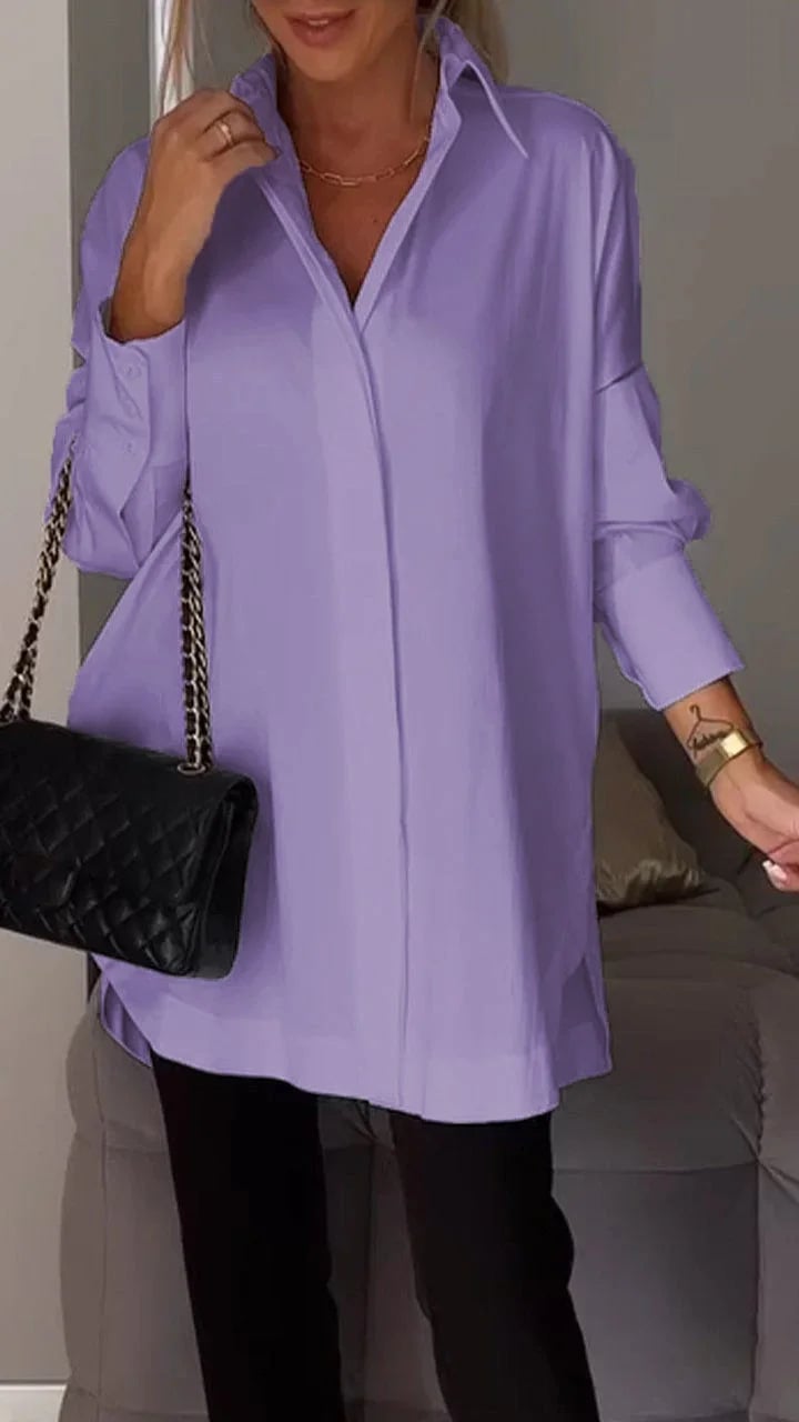 Hillary™ Long polo blouse