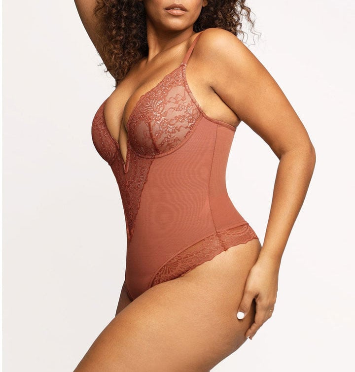 Margaretha™ Lace Thong Bodysuit