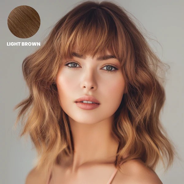 Last Day 50% OFF🔥 | ClipBangs™ Clip-On Bangs (100% Real Hair)