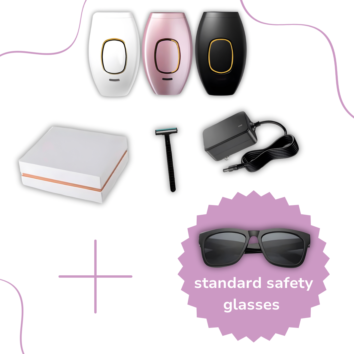 GlowSmooth™ Pain-Free Hair Removal