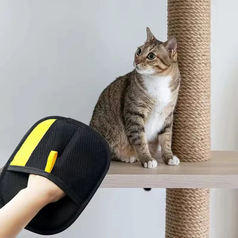 Dernier Jour -50% | GroomEase™ - Le Gant Doux pour Animaux Heureux