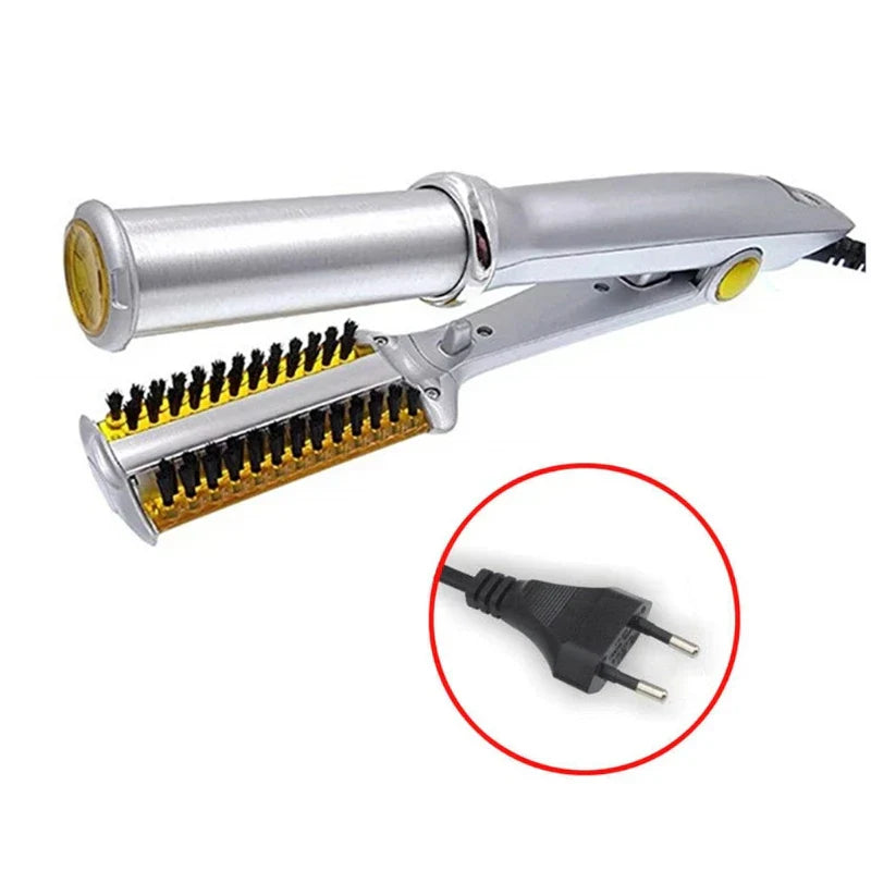 2-in-1 Professional Hair Styling Tool: Hair Straightener and Curling Iron