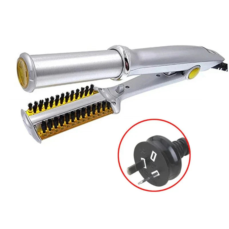 2-in-1 Professional Hair Styling Tool: Hair Straightener and Curling Iron