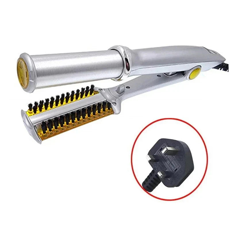 2-in-1 Professional Hair Styling Tool: Hair Straightener and Curling Iron
