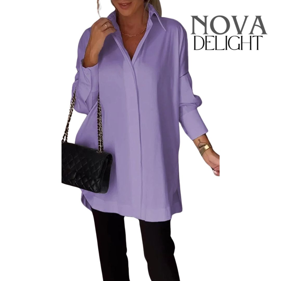 Hillary™ Long polo blouse