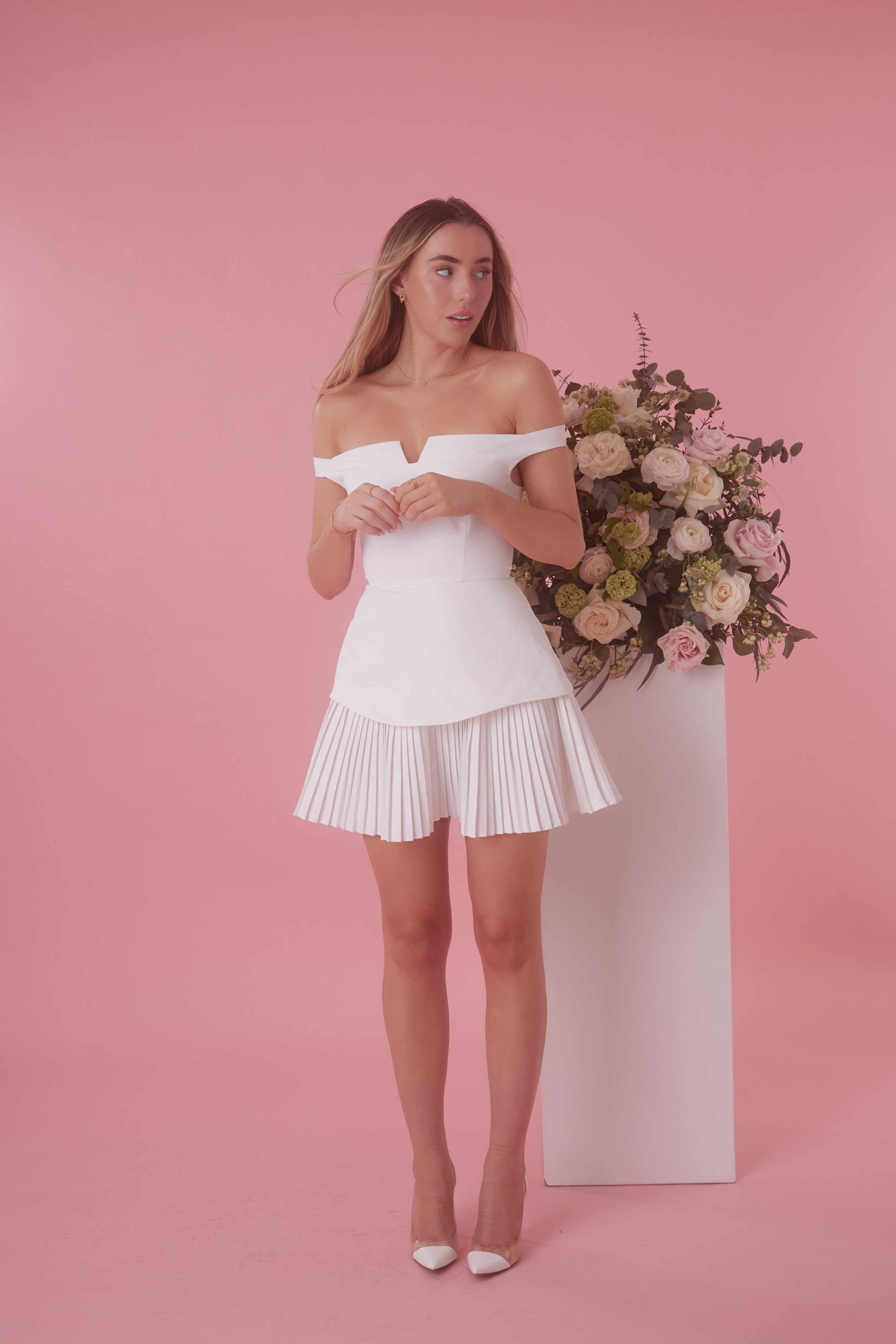 Pure Grace White Dress