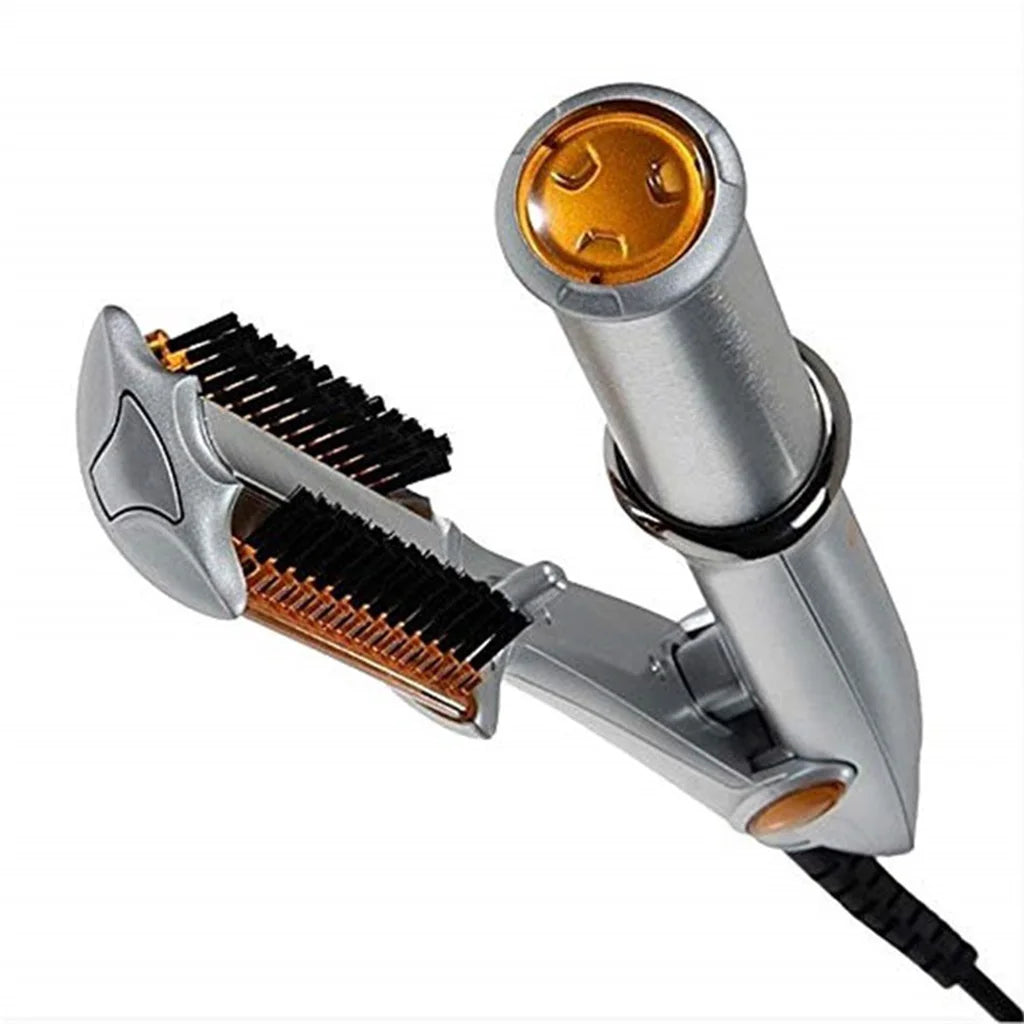 2-in-1 Professional Hair Styling Tool: Hair Straightener and Curling Iron