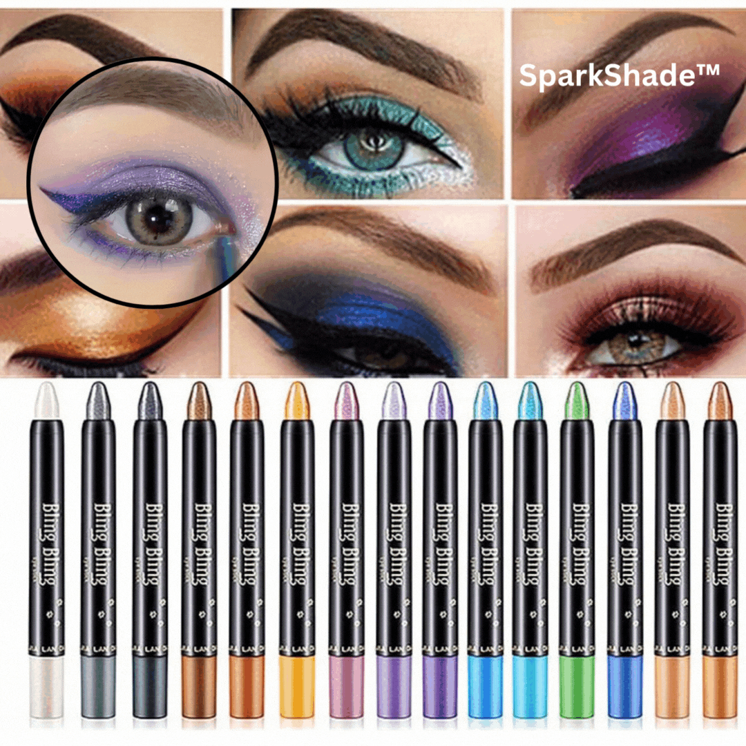 SparkShade™ Effortless Glitter Eye Makeup