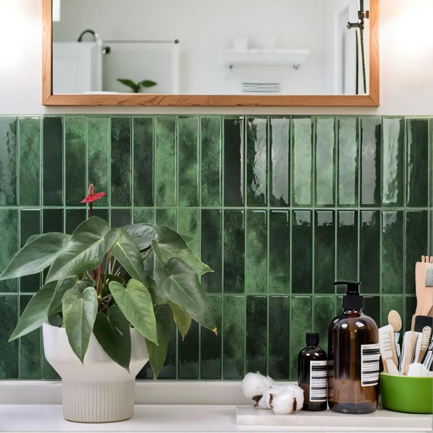 Verdant Forest – Moroccan Peel & Stick Tile