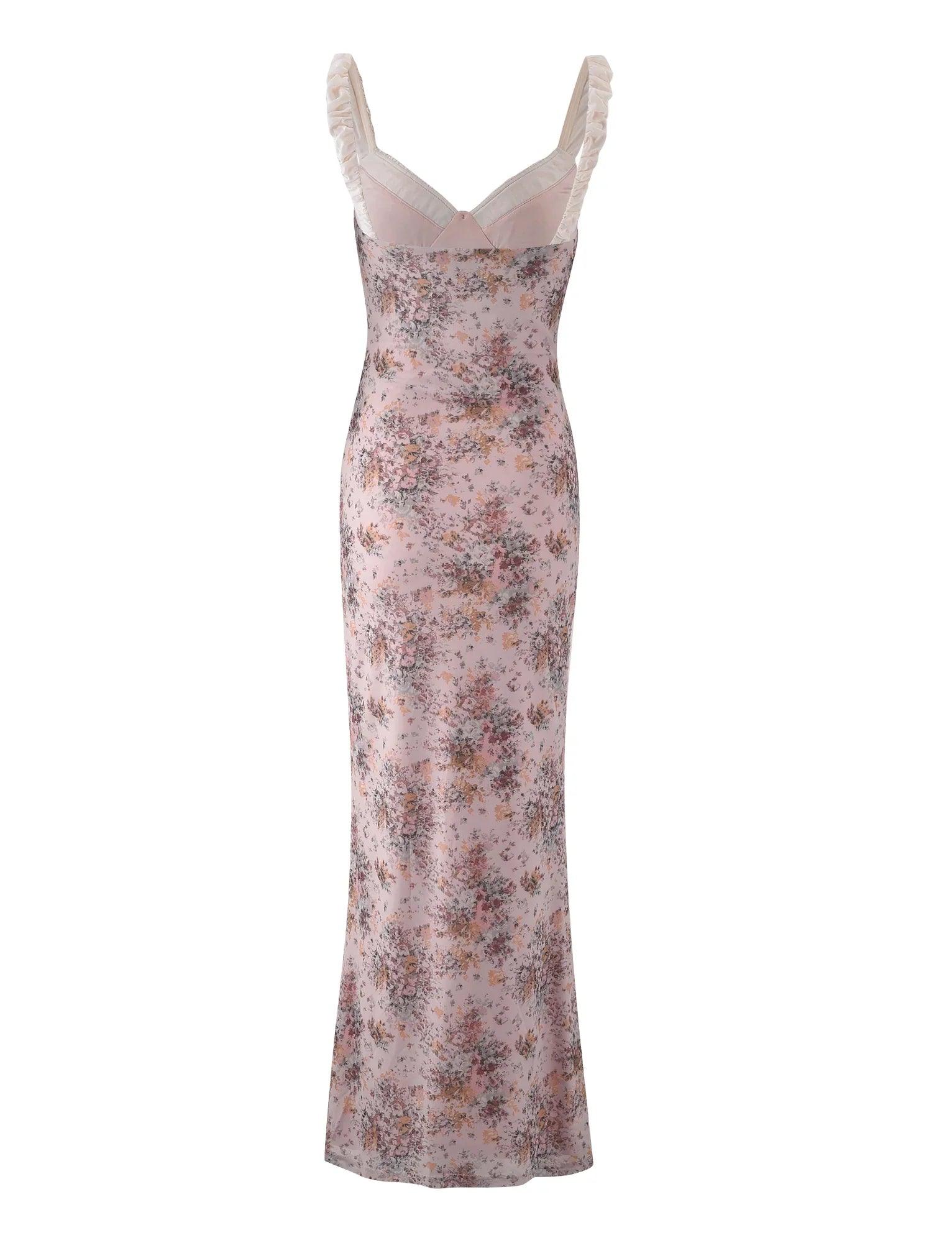 Pink Camouflage Flower Dress