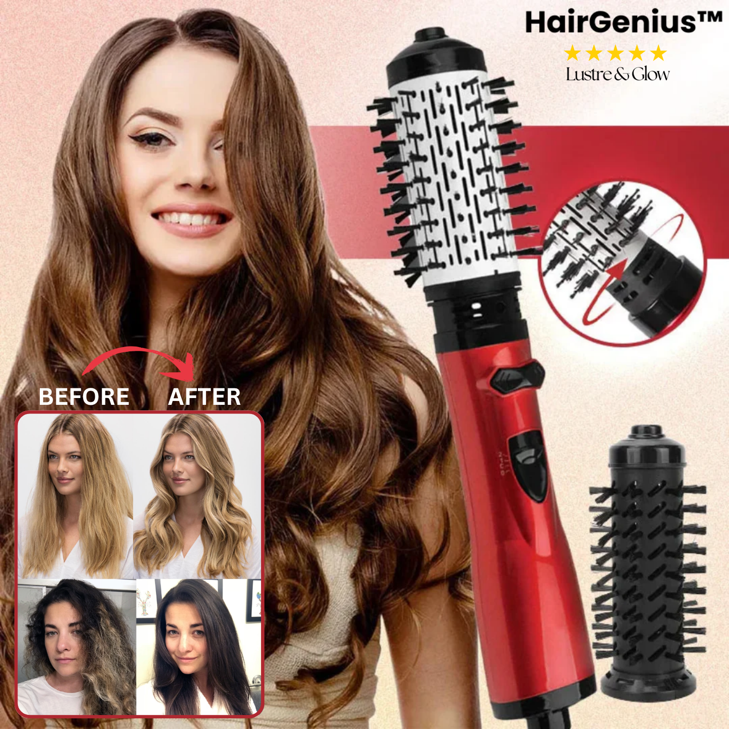 HairGenius™ | Salon-Quality Hair in Minutes