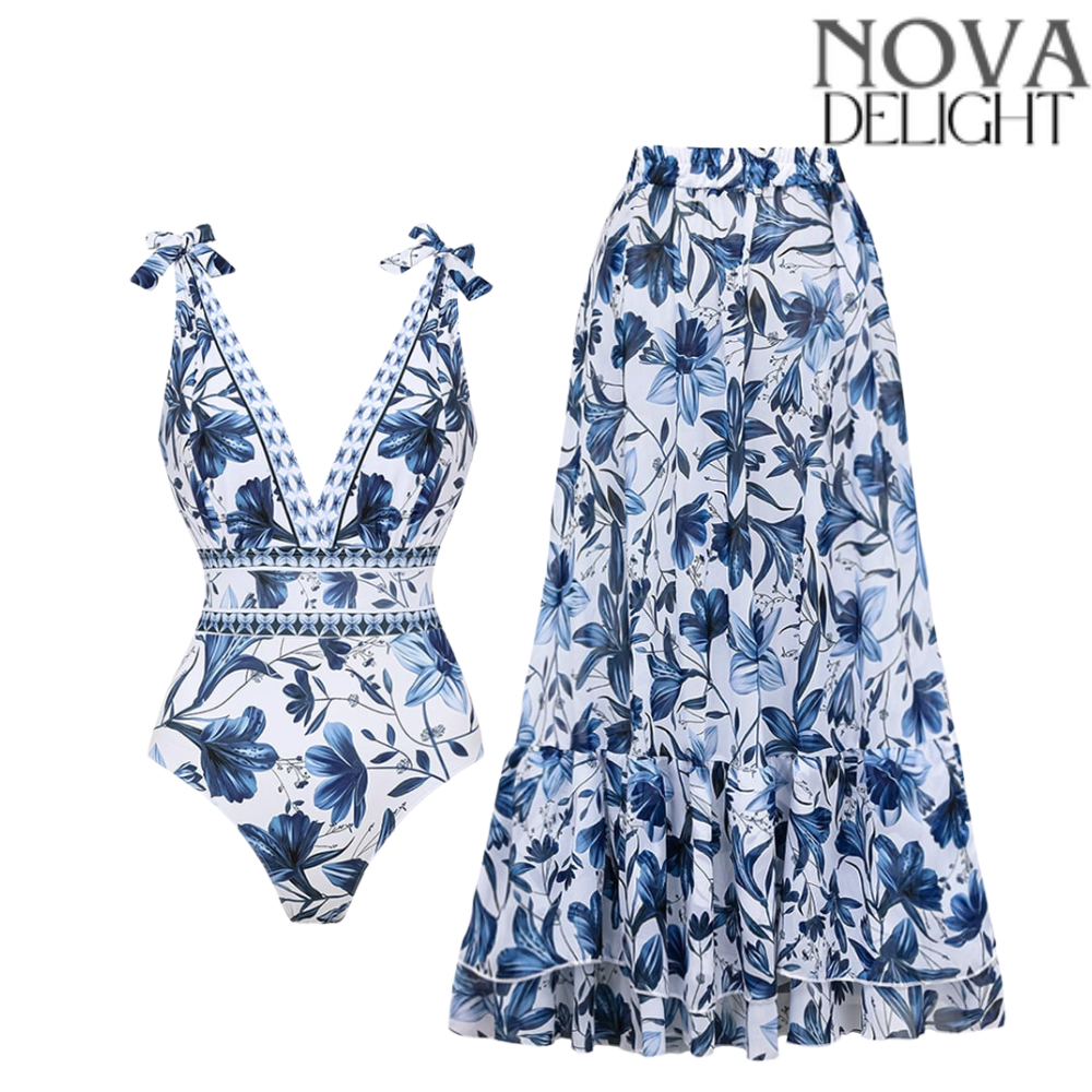 Karina™ One-Piece Swimsuit And Skirt