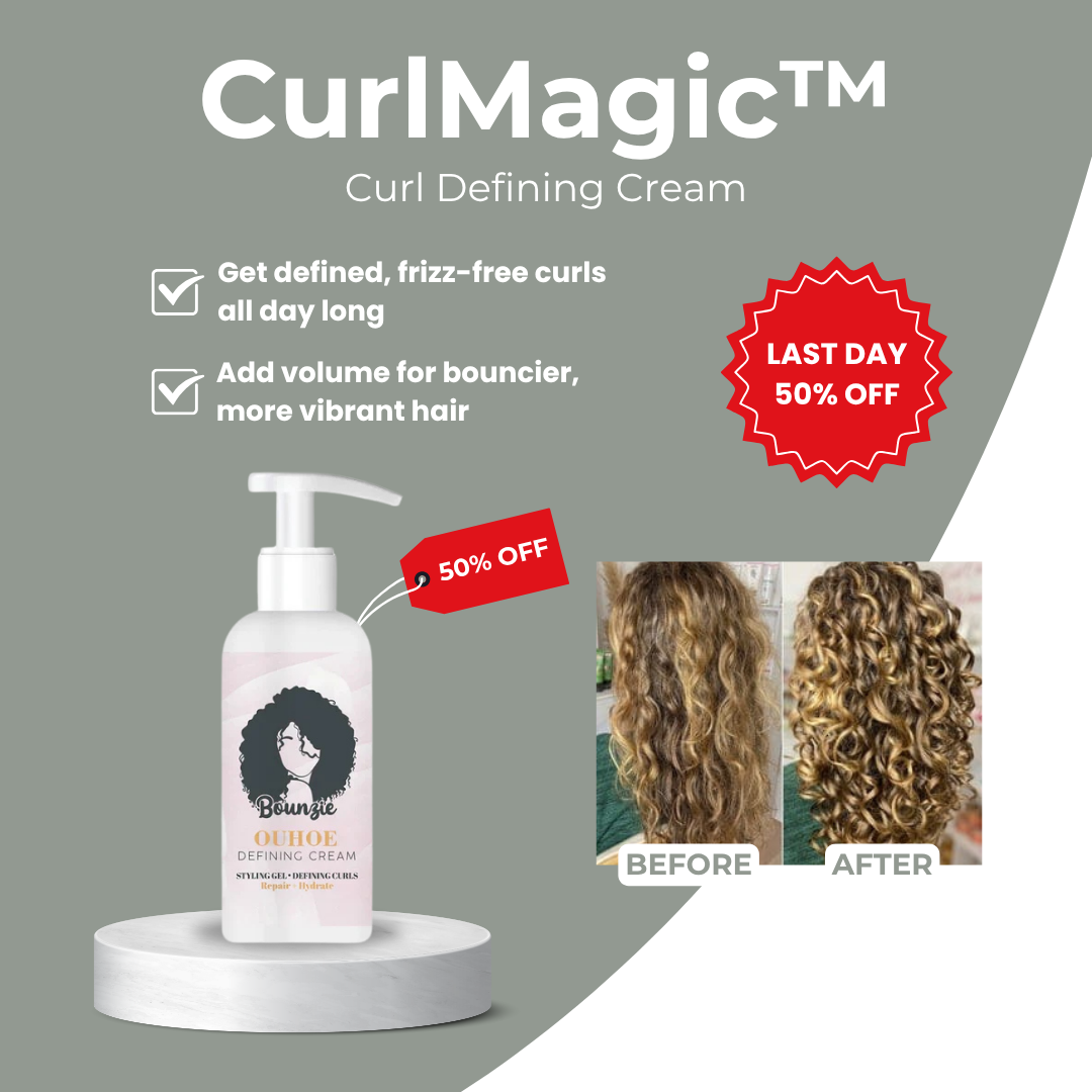 Last Day 50% OFF🔥 | CurlMagic™ Curl Defining Cream
