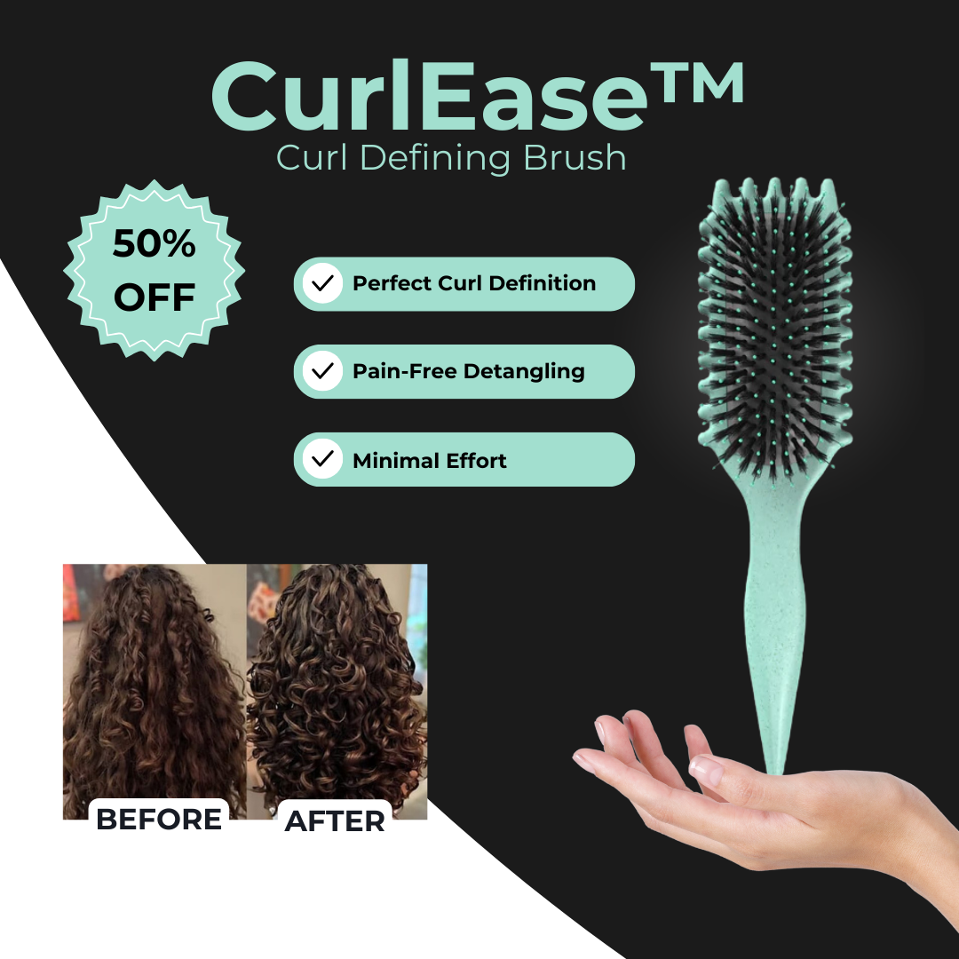Last Day 50% OFF🔥 | CurlEase™ Curl Defining Brush