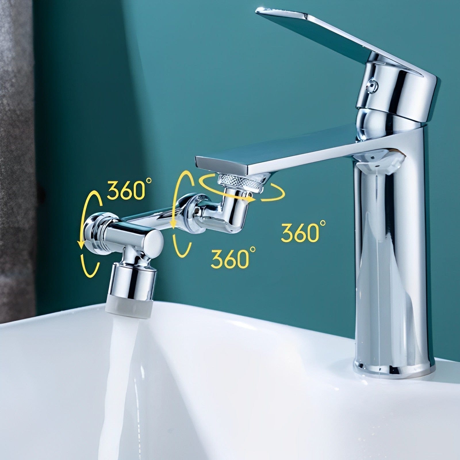 FlexFlow™ Rotating Faucet Extension