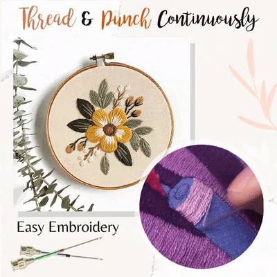 Last Day 50% OFF | EasyStitch™ Embroidery Needle Set