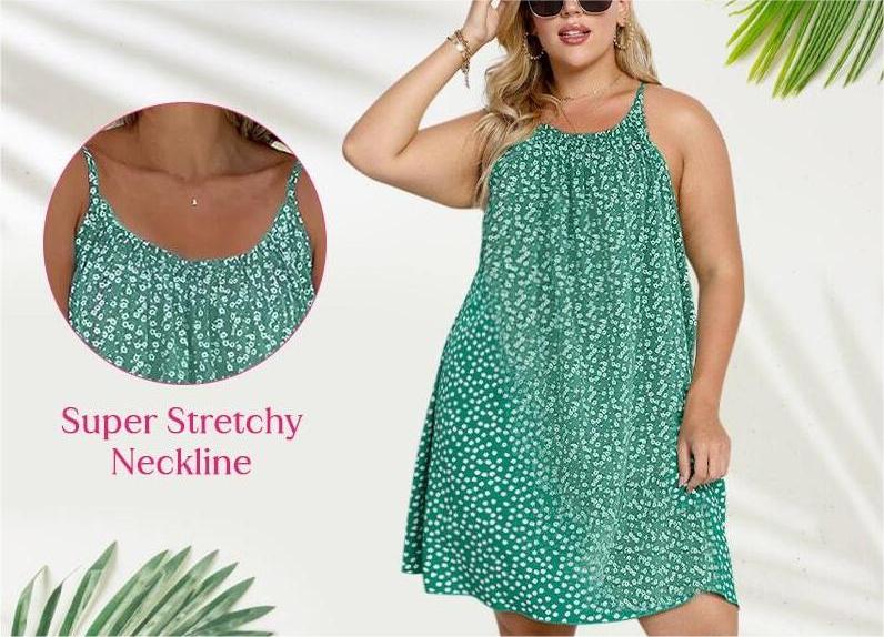 Ella™ Printed Camisole Dress