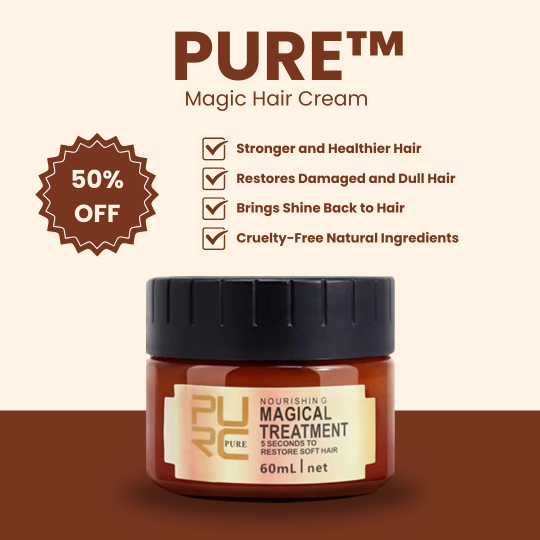 Last Day 50% OFF🔥 I PURE™ Magic Hair Cream