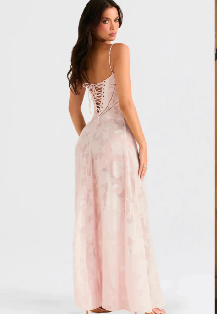 Sliken™ Viral Lace Maxi Dress
