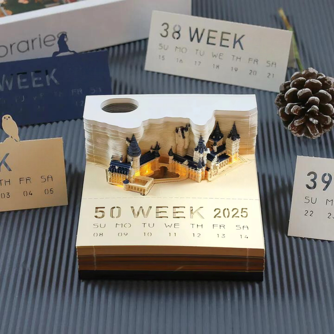 DreamArt™ 3D Calendar Memo Pad I Last Day 50% OFF🔥