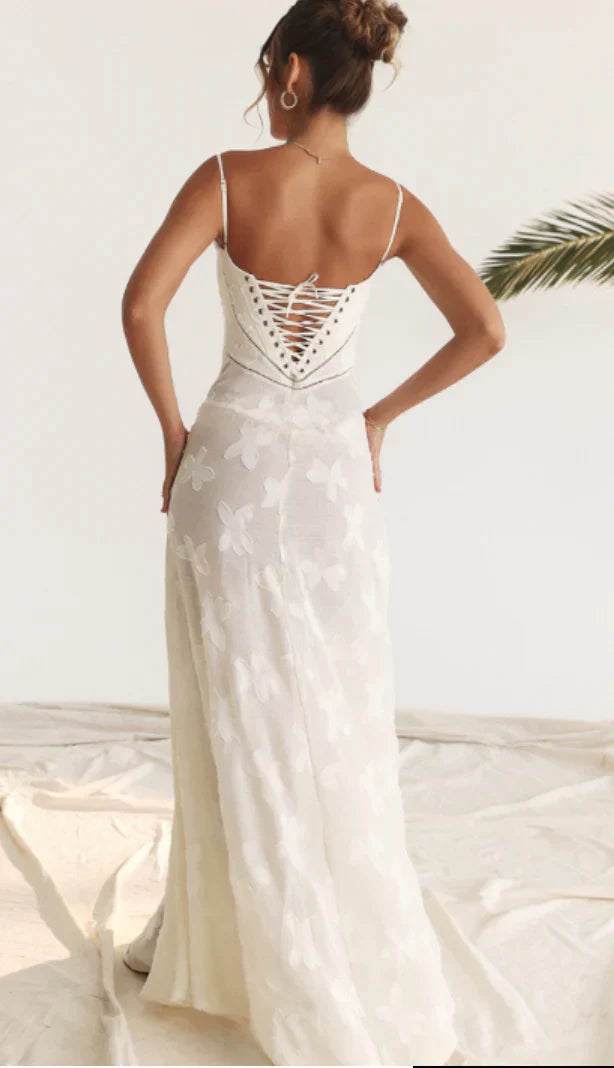 Sliken™ Viral Lace Maxi Dress