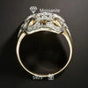 Vintage Zirconia Gold Ring