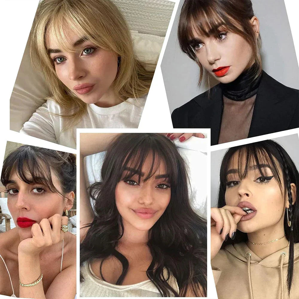 Last Day 50% OFF🔥 | ClipBangs™ Clip-On Bangs (100% Real Hair)