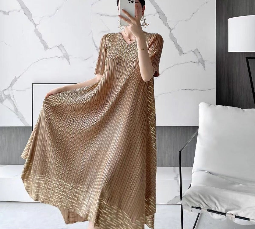 Anna™ Vintage Pleated Dress