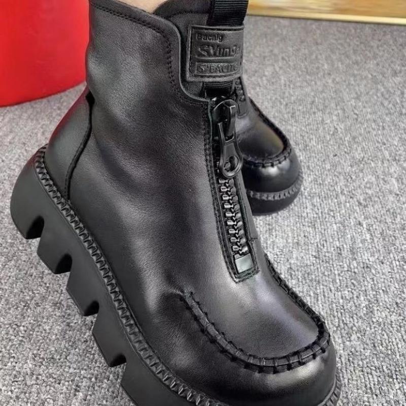 Isabella™ Leather Retro Boots