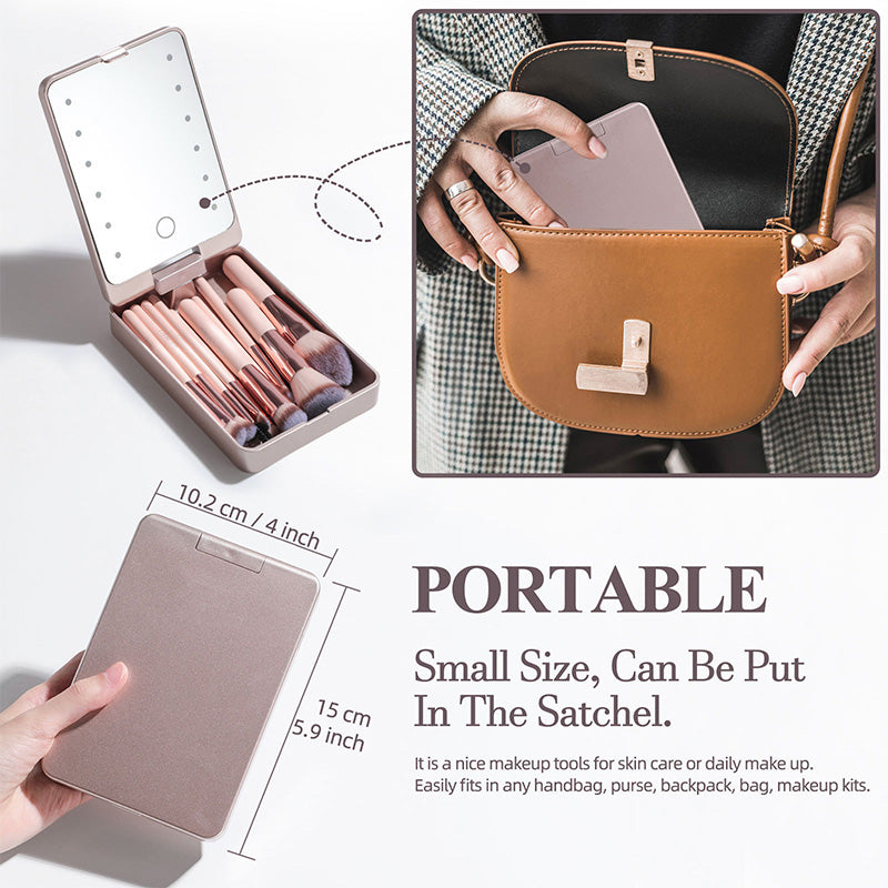 TravelGlow™ Organised Travel Makeup Set