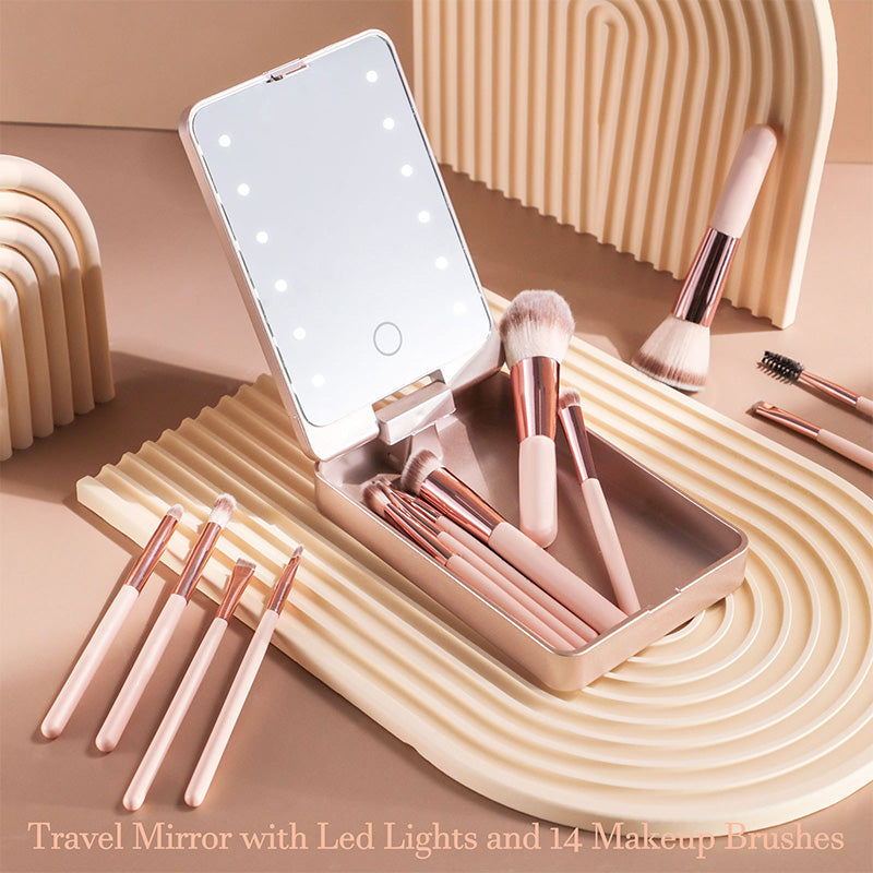 TravelGlow™ Organised Travel Makeup Set