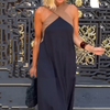 Skylar™ Halter Neck Maxi Dress