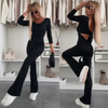 Hazel™ Slim-Fit Backless Jumpsuit