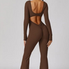 Hazel™ Slim-Fit Backless Jumpsuit