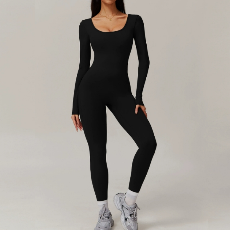 Hazel™ Slim-Fit Backless Jumpsuit